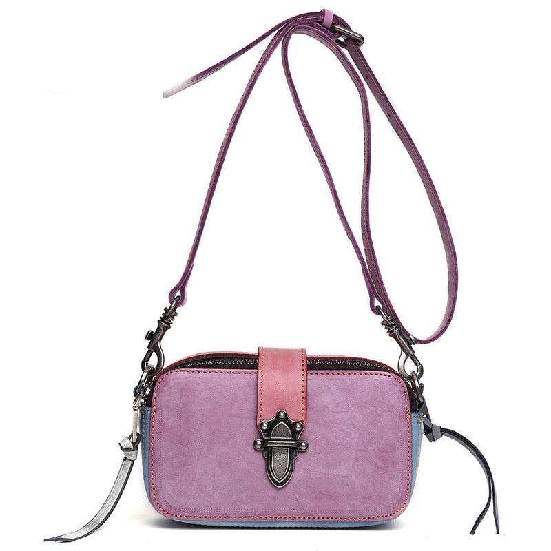 Lueur Sac bandoulière bicolore