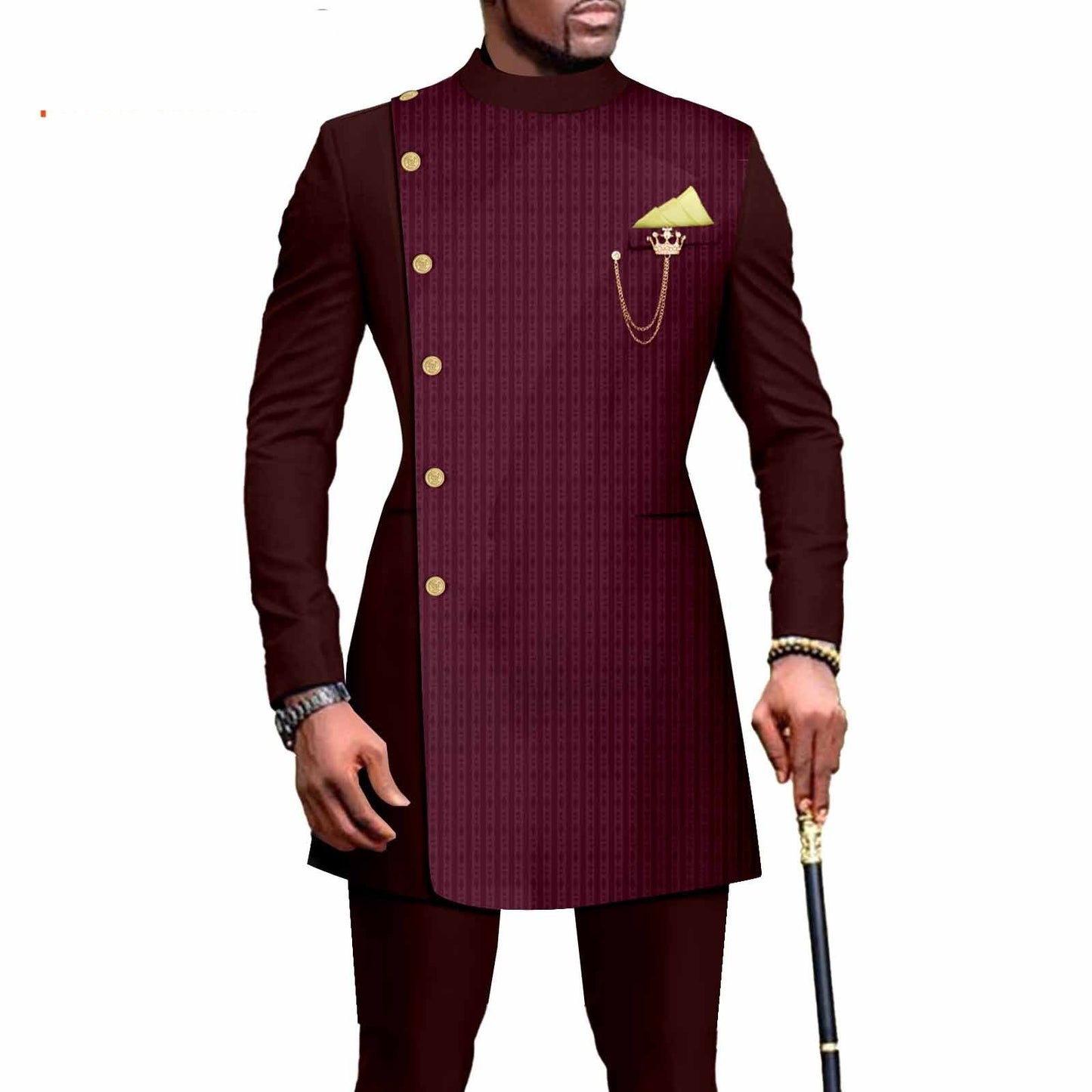 CHAINZA Ensemble 2 pièces chic africain