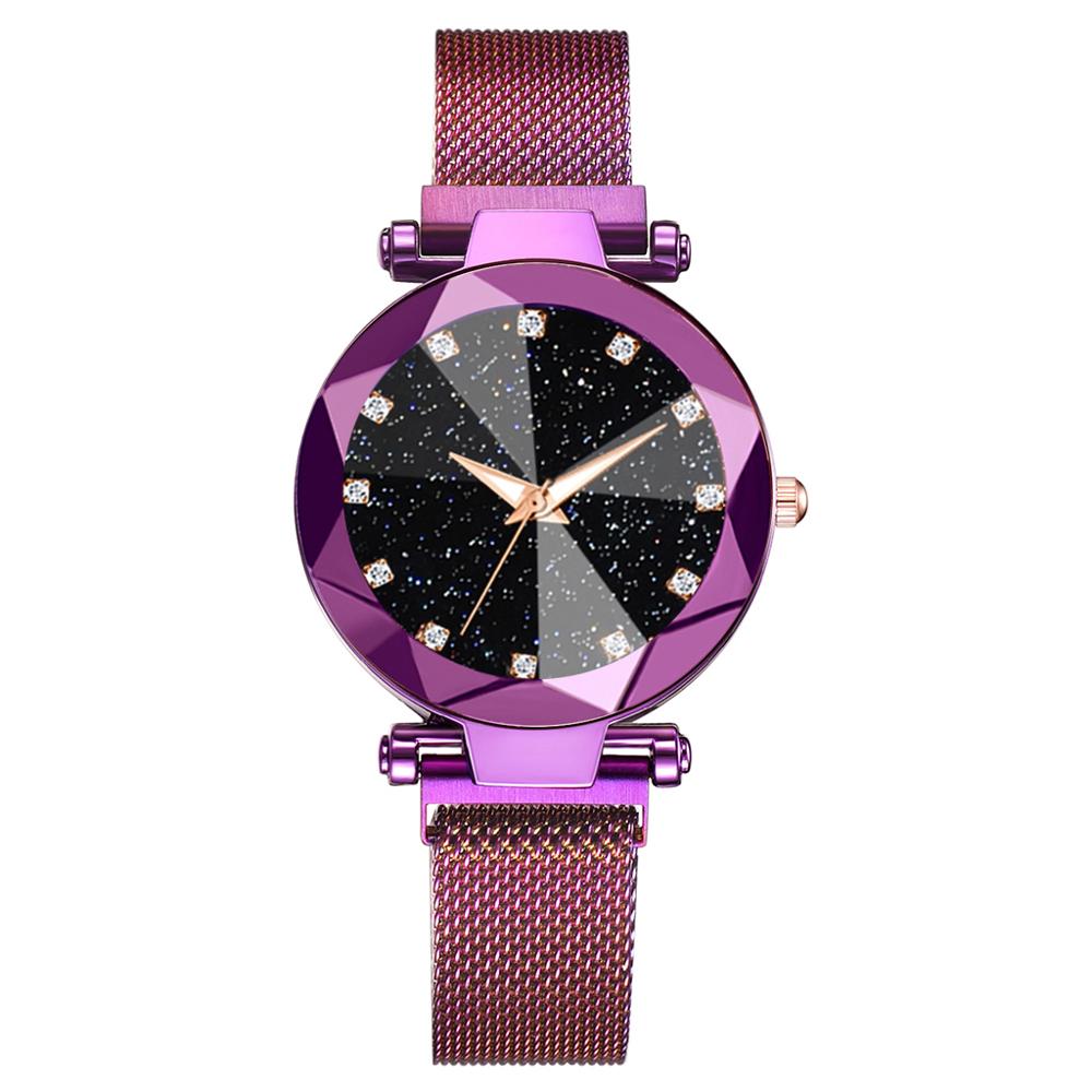 Lumina Montre bijou au cadran galaxie