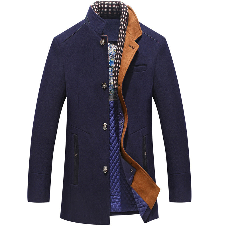 Marco - Manteau en laine épaisse