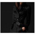 Oxy - Trench long en drap lisse