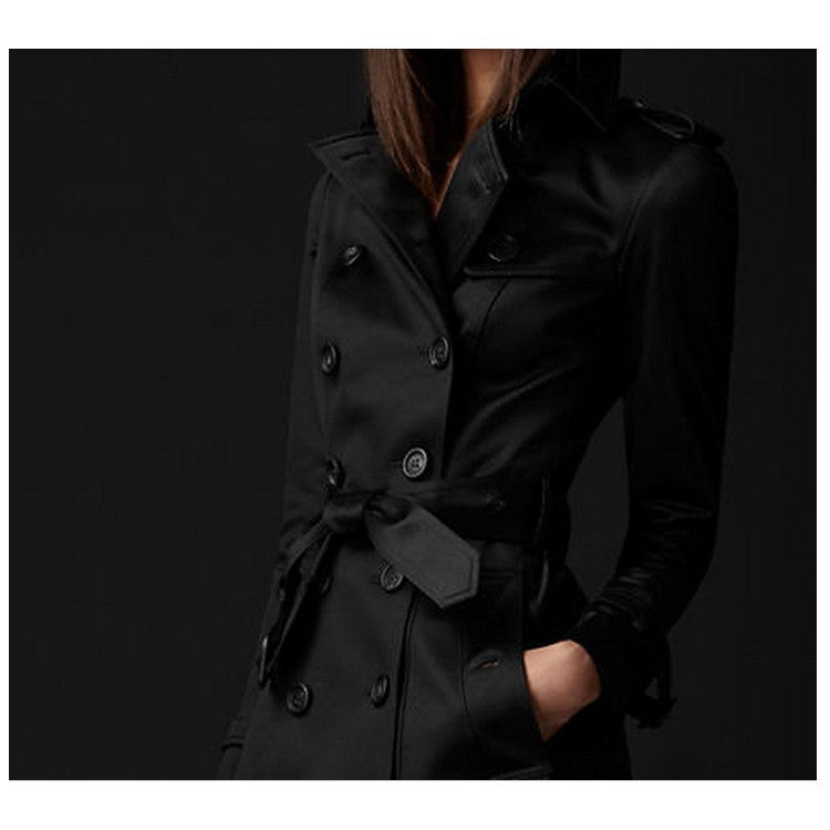 Oxy - Trench long en drap lisse