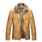 Aventura - Veste en cuir intérieur velours