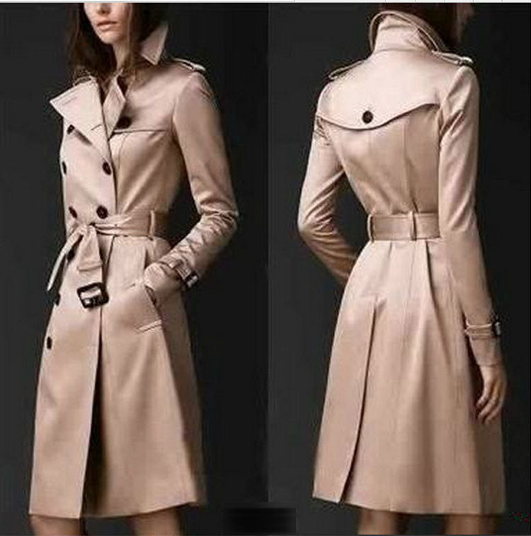 Oxy - Trench long en drap lisse