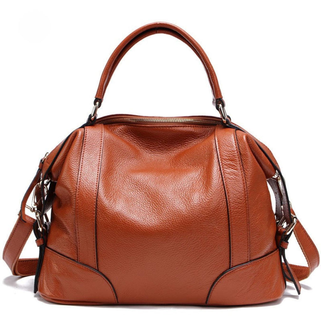 Rubicon - Sac en cuir grainé façon dumpling