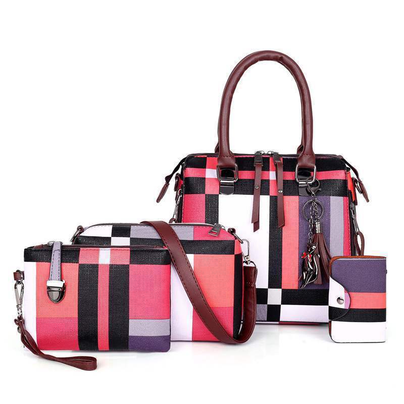Marina - Ensemble de Sacs à motif plaid