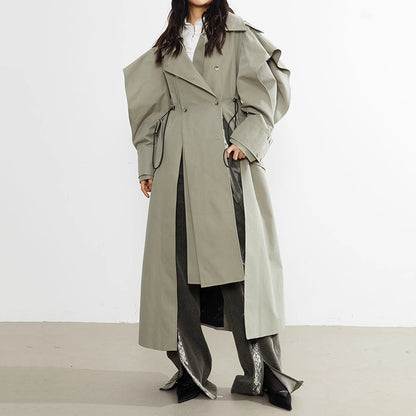 Iconique Oversize - Trench street manches bouffantes