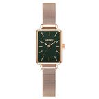 Aurora - Montre en acier et son bracelet en alliage souple