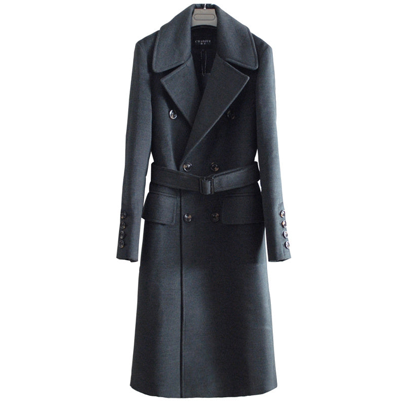 Panache Manteau croisé esprit caban city-chic