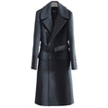 Panache Manteau croisé esprit caban city-chic
