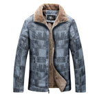 Aventura - Veste en cuir intérieur velours