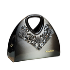 Elix - Sac vernis avec V de cristaux