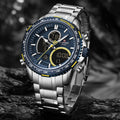 Marineo Chronographe hybride à l'allure sportive