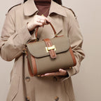 Aura grise - Sac à main de luxe léger à une épaule