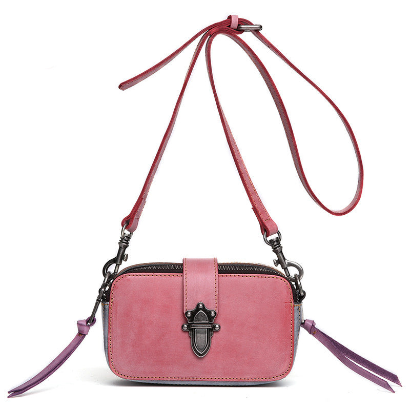 Lueur Sac bandoulière bicolore