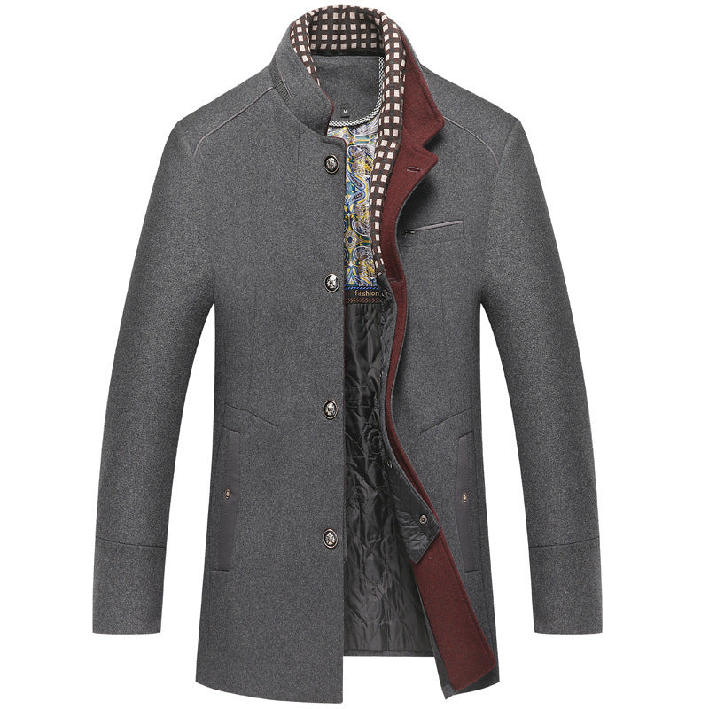 Marco - Manteau en laine épaisse
