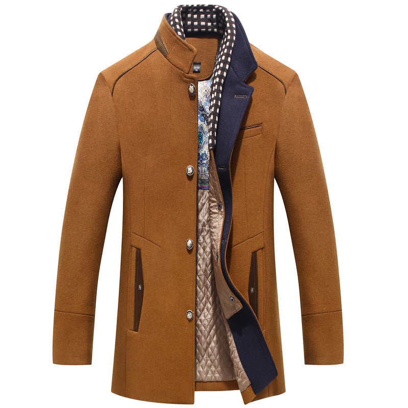Marco - Manteau en laine épaisse