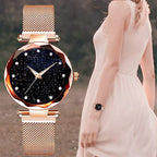 Lumina Montre bijou au cadran galaxie