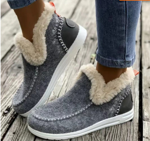 Nordik - Bottines effet moumoute