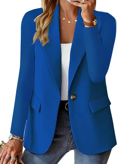Solencia - Blazer couleur unie