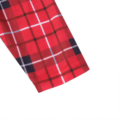 Elyas - Pyjamas carrelés rouge