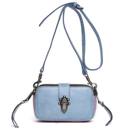 Lueur Sac bandoulière bicolore