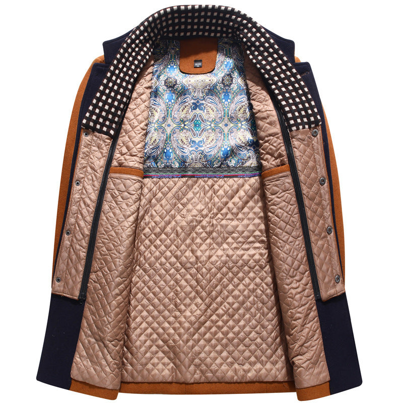 Marco - Manteau en laine épaisse