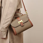 Aura grise - Sac à main de luxe léger à une épaule