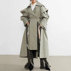 Iconique Oversize - Trench street manches bouffantes