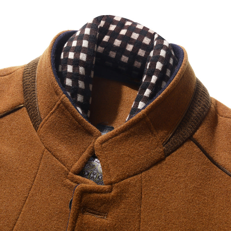 Marco - Manteau en laine épaisse