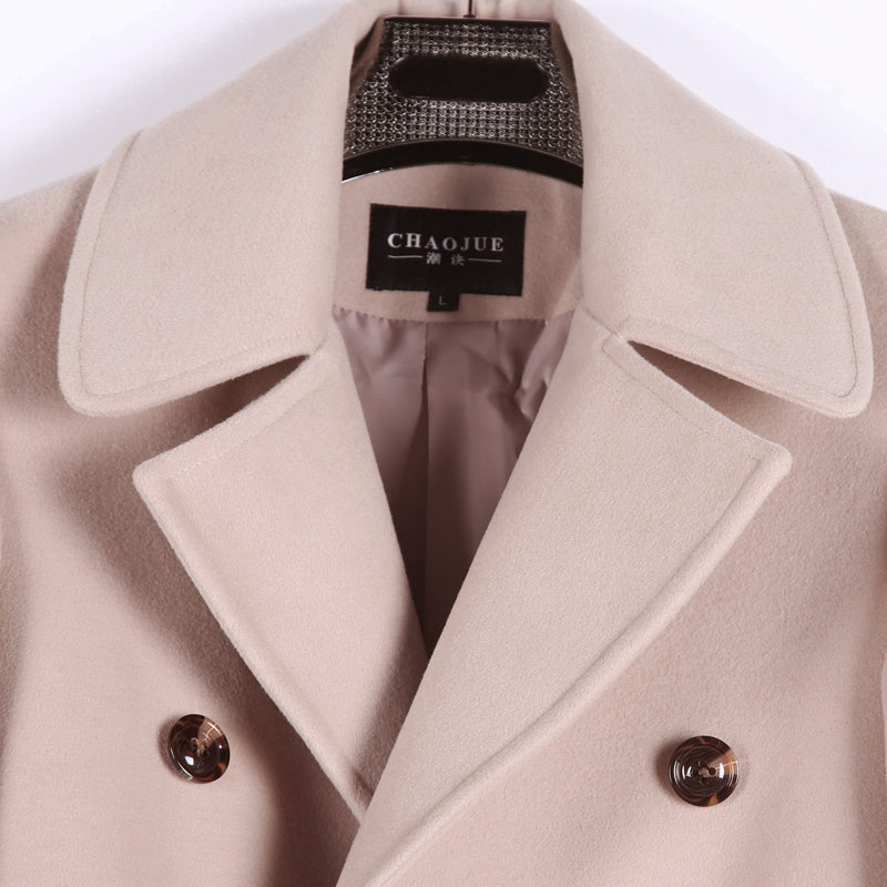Panache Manteau croisé esprit caban city-chic