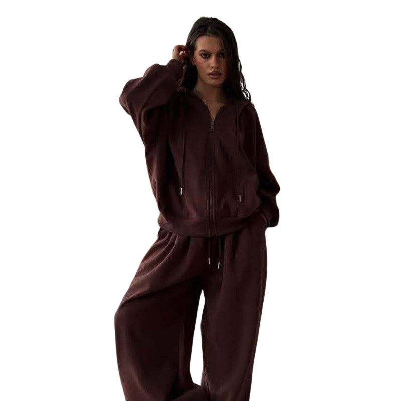 Détente - Ensemble Deux Pièces Hoodie & Pantalon Coton Femme