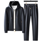 Zéphyr - Ensemble Deux-Pièces Pull Zippé Bicolore Homme