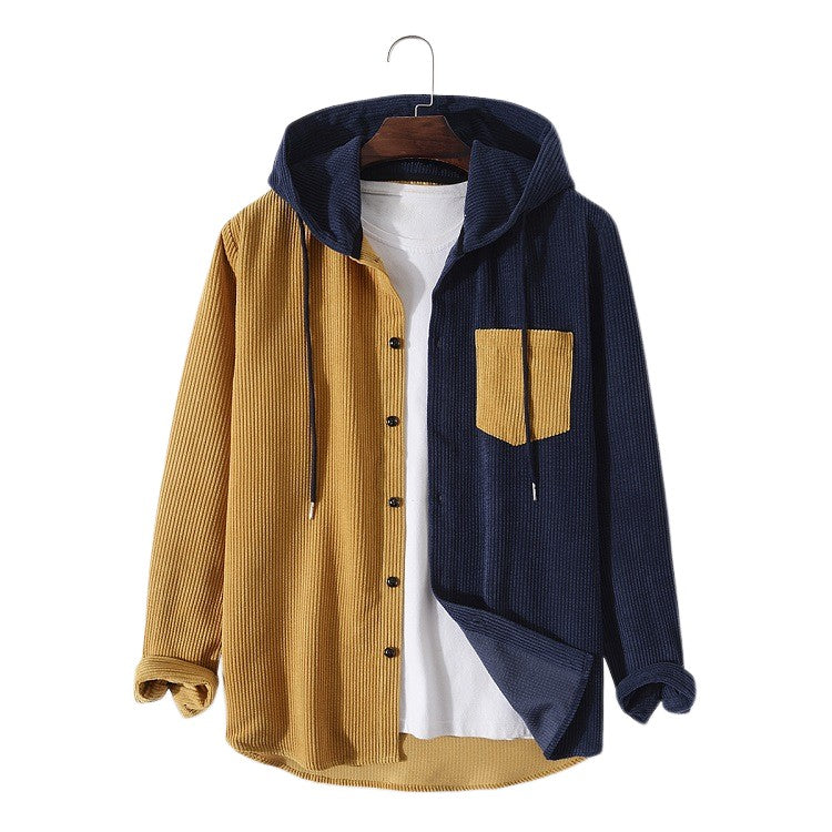 Célestin - Manteau Long Capuche Homme Style Personnalité
