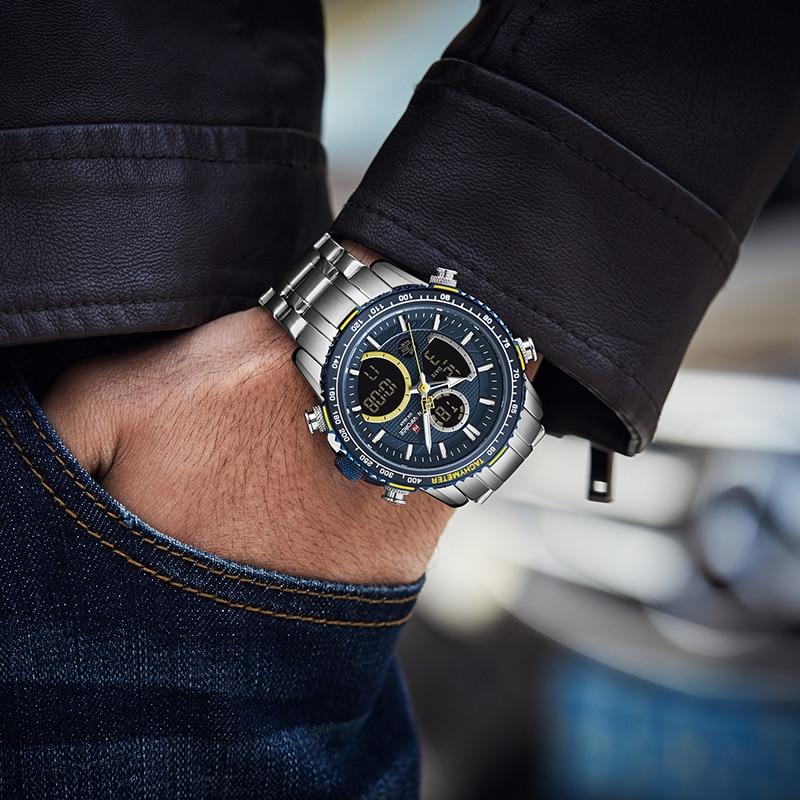 Marineo Chronographe hybride à l'allure sportive