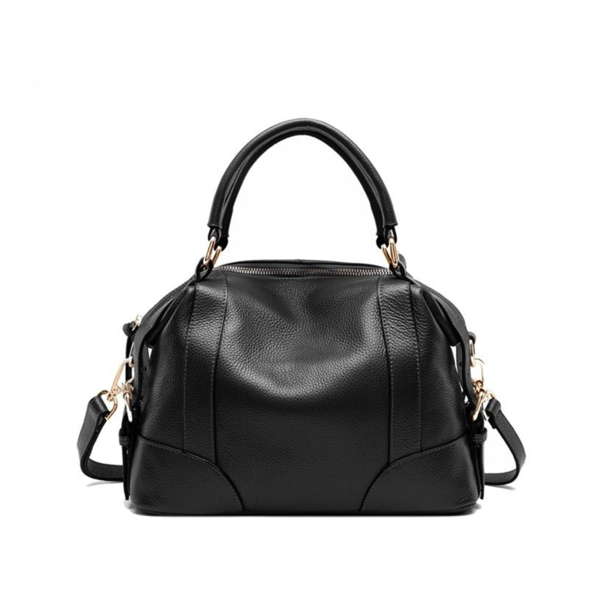 Rubicon - Sac en cuir grainé façon dumpling