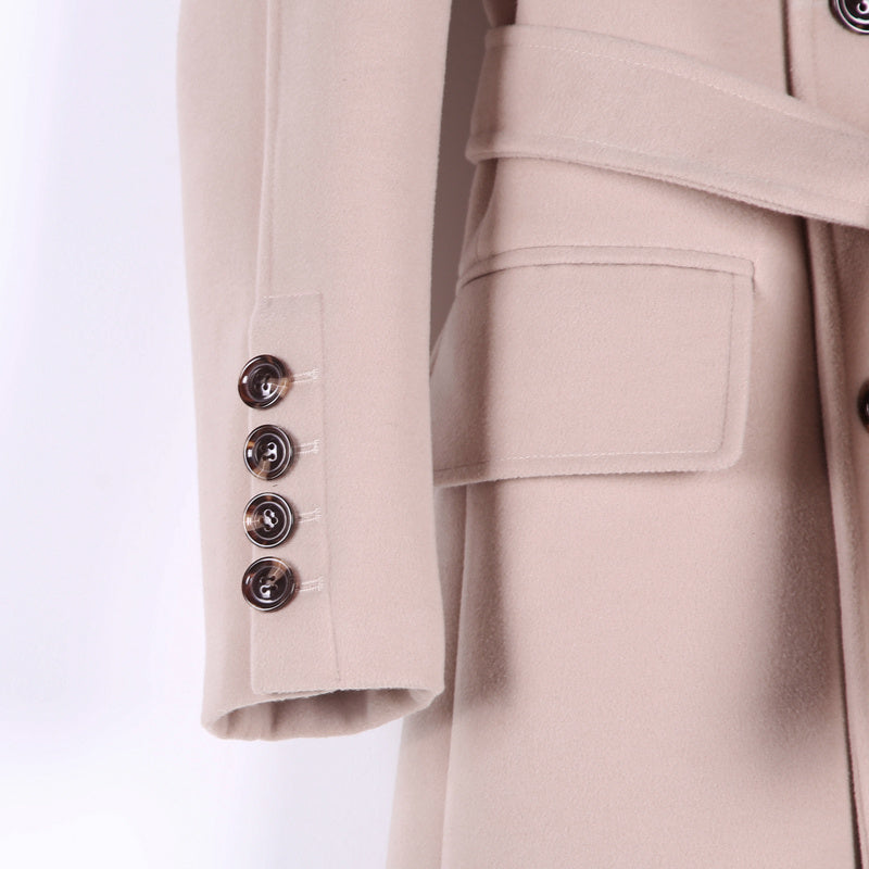 Panache Manteau croisé esprit caban city-chic