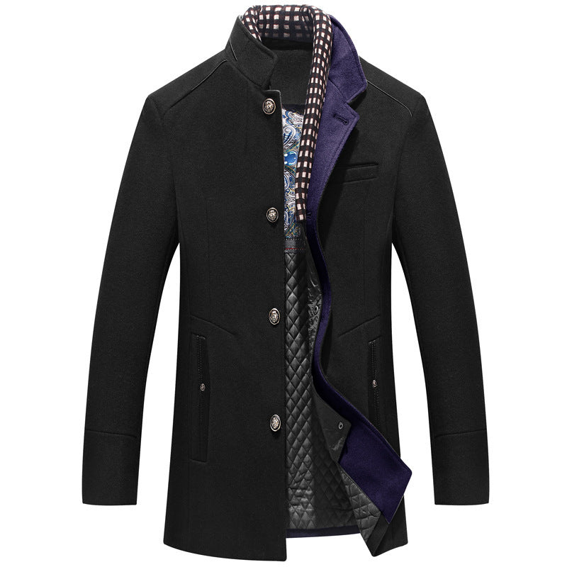Marco - Manteau en laine épaisse