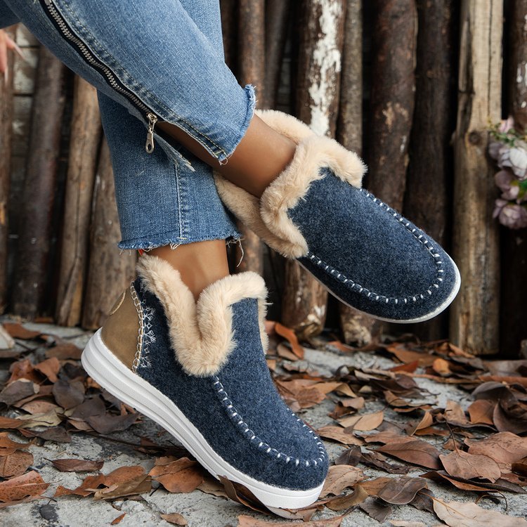 Nordik - Bottines effet moumoute