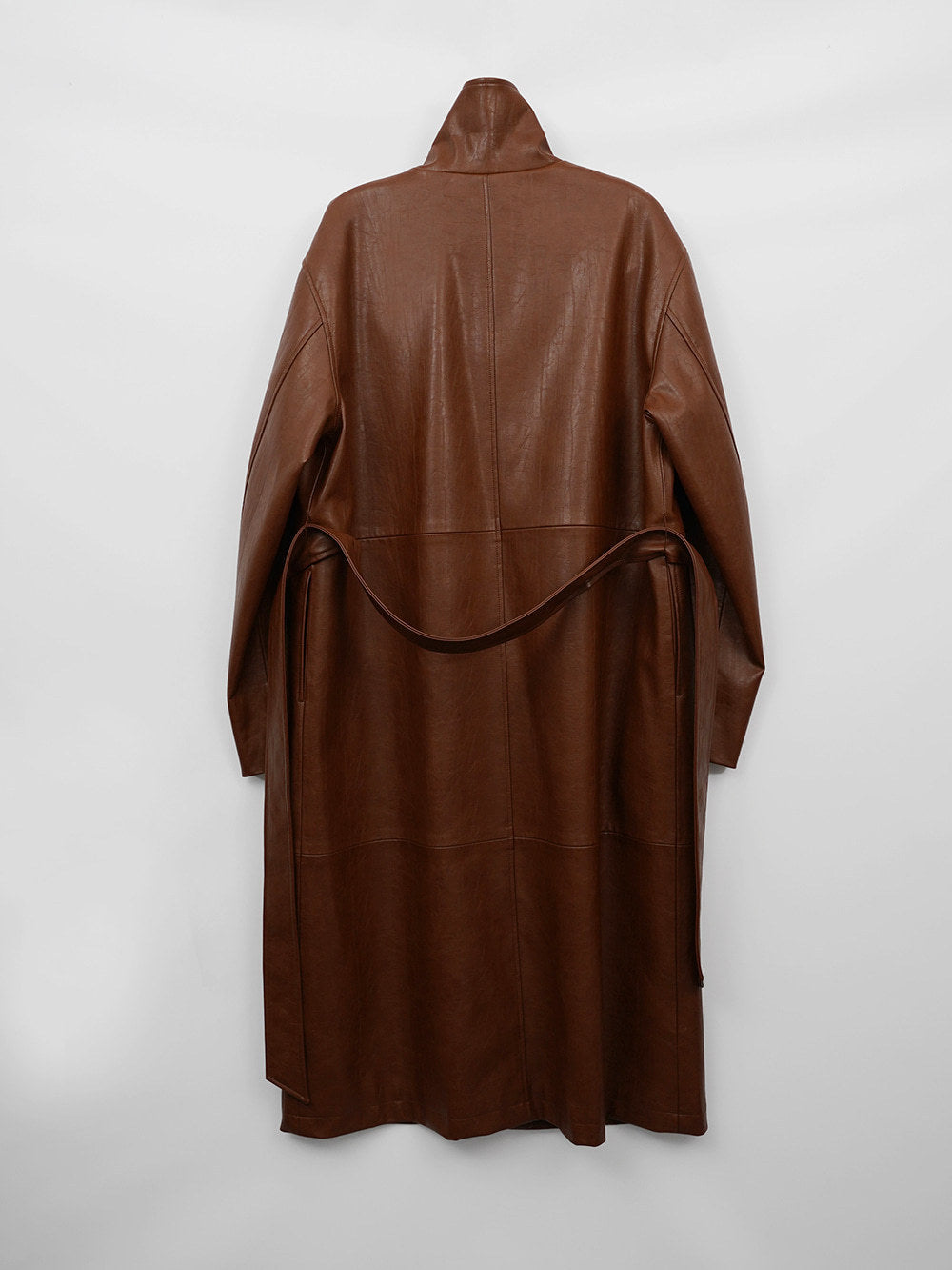 Auburn - Trench longiligne en Cuir