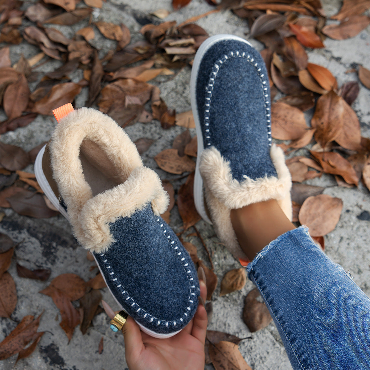 Nordik - Bottines effet moumoute