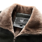 Aventura - Veste en cuir intérieur velours