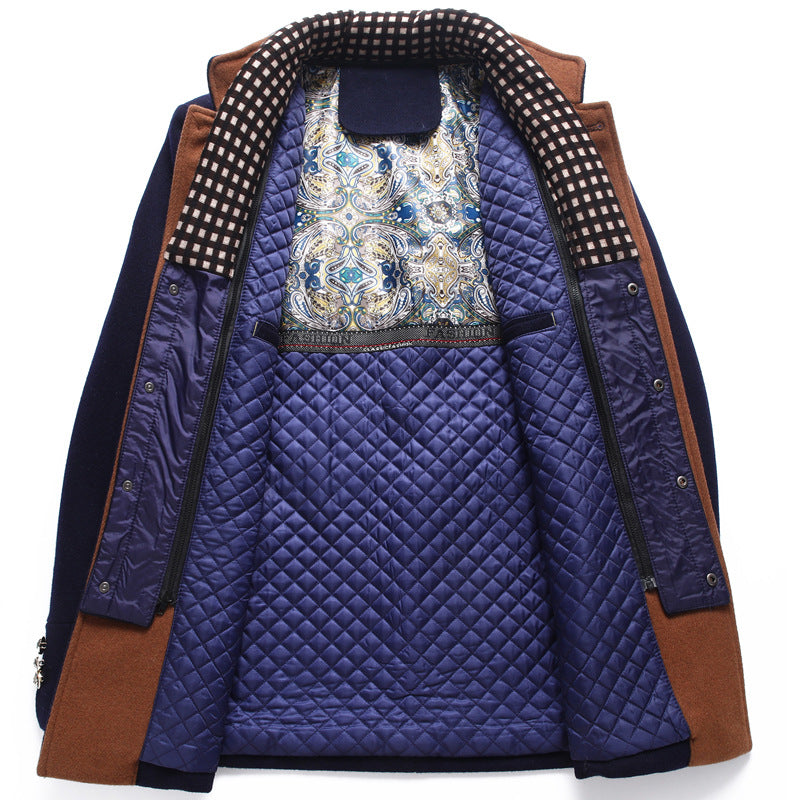 Marco - Manteau en laine épaisse