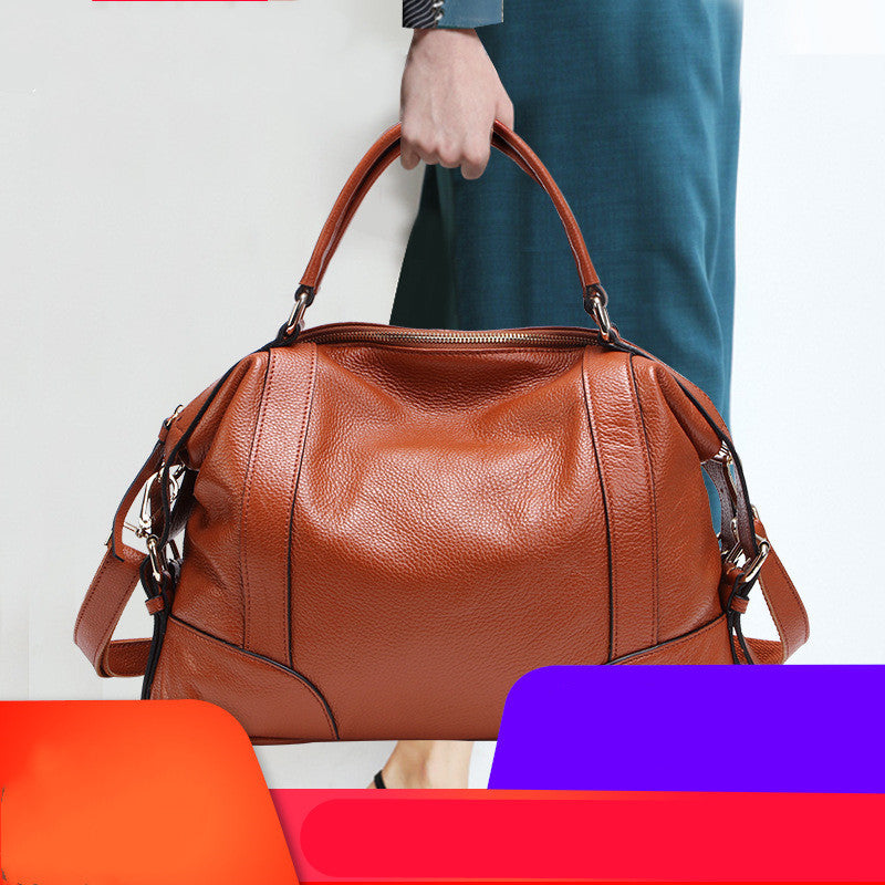 Rubicon - Sac en cuir grainé façon dumpling