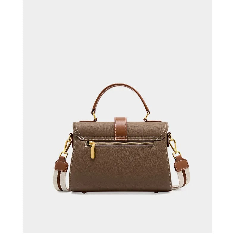 Aura grise - Sac à main de luxe léger à une épaule