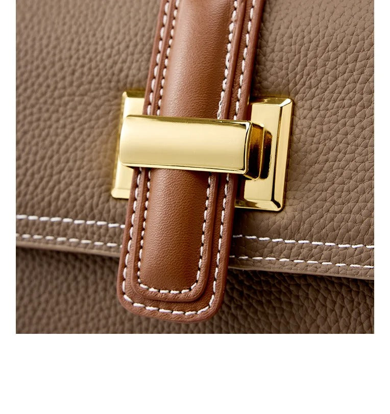 Aura grise - Sac à main de luxe léger à une épaule
