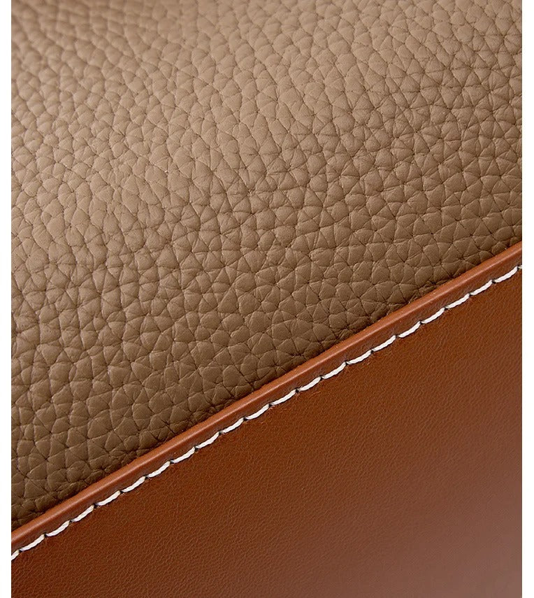 Aura grise - Sac à main de luxe léger à une épaule