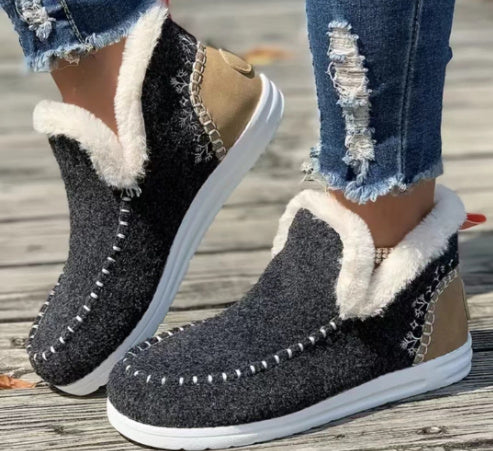 Nordik - Bottines effet moumoute
