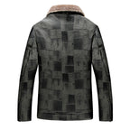 Aventura - Veste en cuir intérieur velours